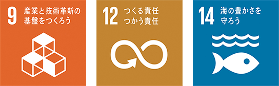 SDGs目標9・12・14